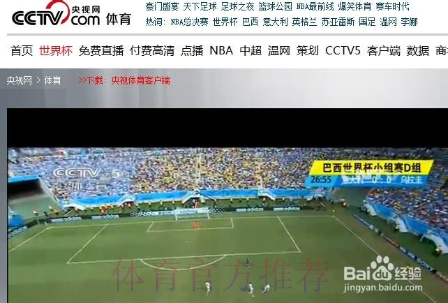 免费观看巴西世界杯直播平台解析